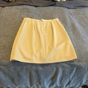 Jcrew 100% wool tan straight skirt